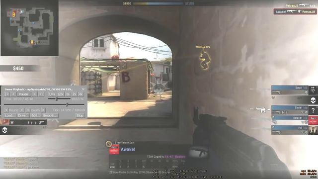 Crazy Mid Air Ak-47 Headshot CS:GO смотреть онлайн