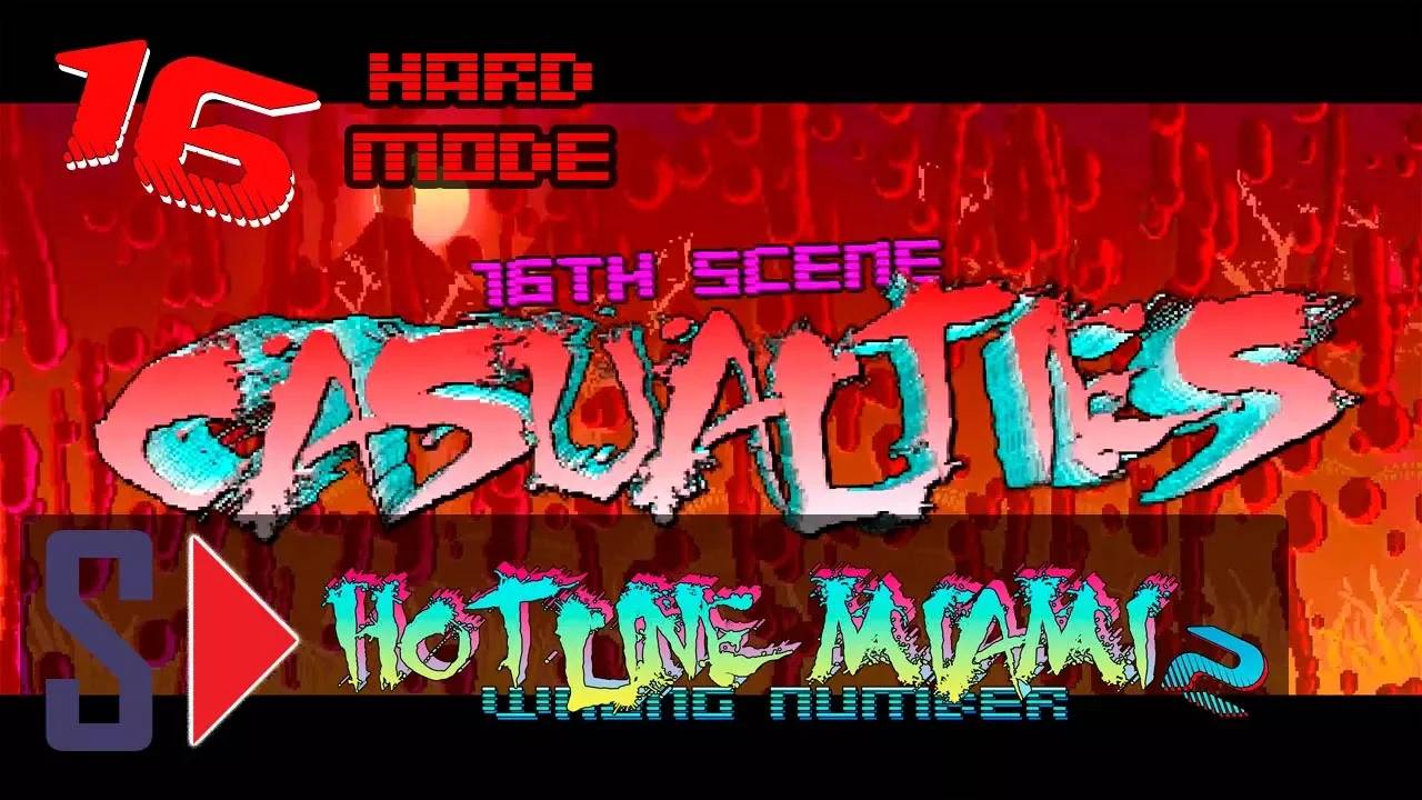 Hotline Miami 2. Wrong number (hard mode) - #16 Casualties