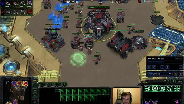 Viewer-Submitted Mass Raven TvZ - Starcraft 2 HotS смотреть онлайн