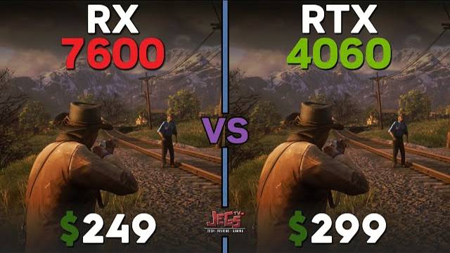 ТЕСТ - RX7600 VS RTX4060
