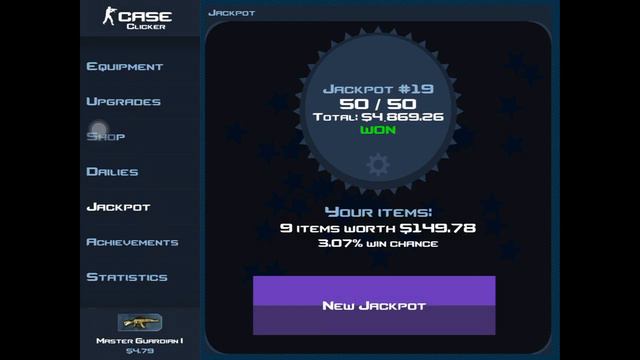 CS:GO Case clicker|| Jackpot! Tips and tricks! смотреть онлайн