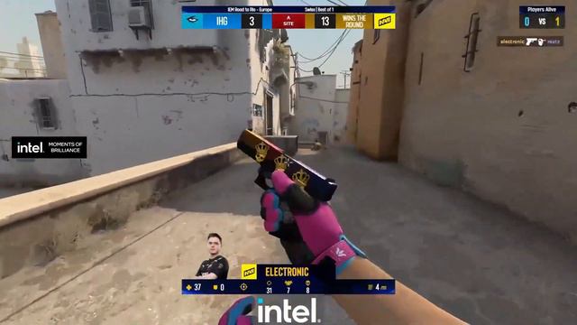 CS GO - ELECTRONIC EASY 4K GLOCK ROUND VS ILLUMINAR GAMING #csgodaily смотреть онлайн