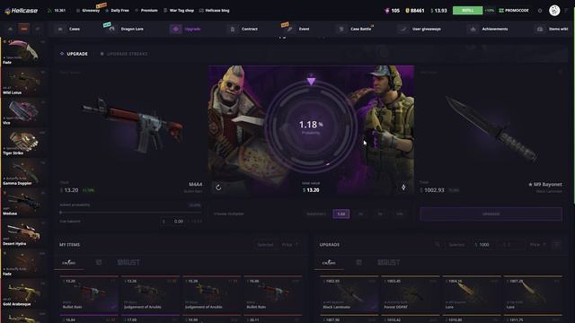 %1 to AWP MEDUSA on Hellcase!? (Hellcase Promo Code 2023) смотреть онлайн