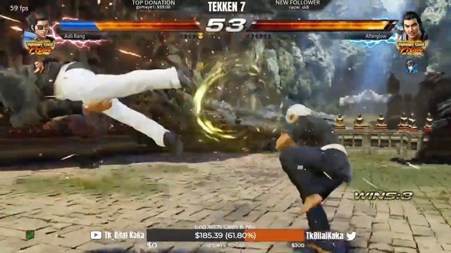 Aali Rang (HWOARANG) VS Bilal Kaka (LEI) Tekken 7 Pakistan