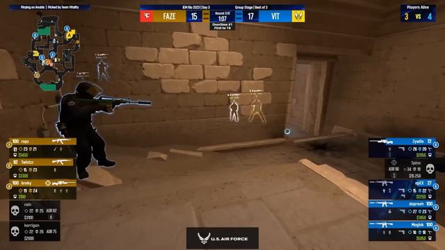 LOSER IS OUT! - FaZe vs Vitality - HIGHLIGHTS - IEM Rio 2023 l CSGO смотреть онлайн