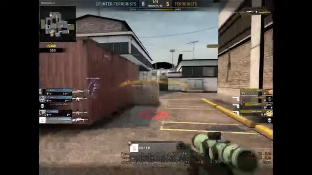 CS:GO - Running Scout Noscope смотреть онлайн