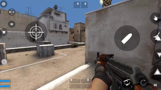 csso android port gameplay (de_dust2_go_new) смотреть онлайн