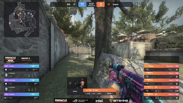 BIG vs fnatic - HIGHLIGHTS | Pinnacle Cup 2022 | CSGO смотреть онлайн