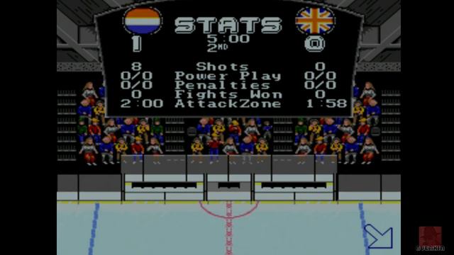 EA Hockey - SEGA Genesis / Mega Drive - with Commentary !! смотреть онлайн
