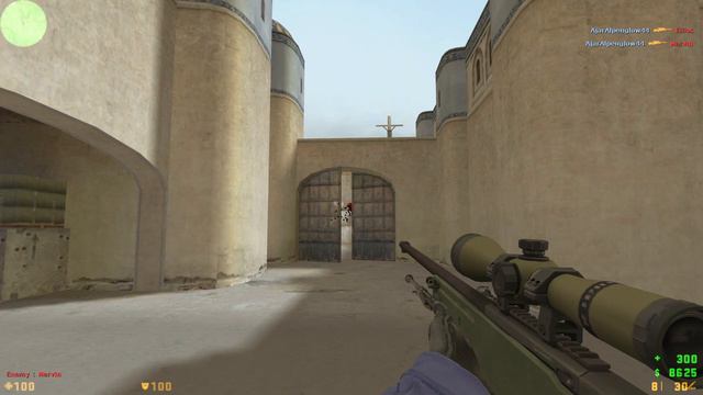 Counter Strike 1.6 [PC] (CS:GO Edition) Offline Gameplay 112 (css_dust2_go)