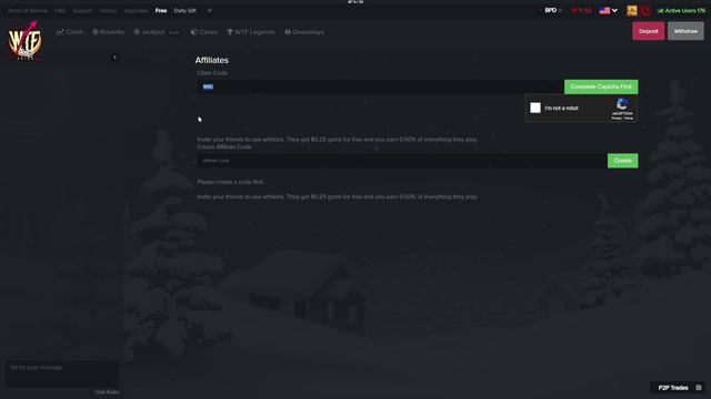 WTFSkins Promo Code Free Money [2022] WTFSkins Bonus Code смотреть онлайн