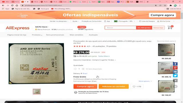 Pc Gamer Roda Tudo amd A6 3.8GHZ Placa de vídeo Radeon R5 2GB HD 500GB 8GB Skill смотреть онлайн