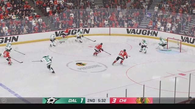 NHL 24 | Dallas Stars vs Chicago Blackhawks - Gameplay PS5 смотреть онлайн