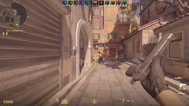 ИГРАЮ С БОТАМИ В CS 2 (они умный) смотреть онлайн