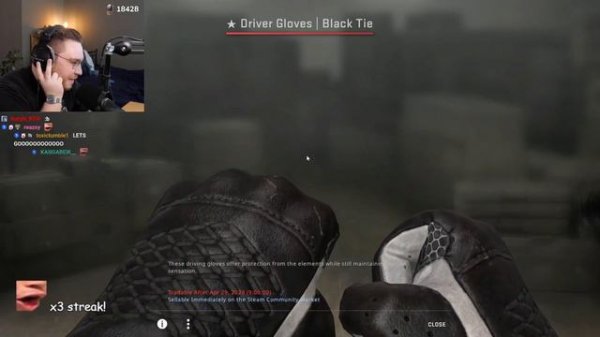 ohnePixel unboxing expensive gloves
