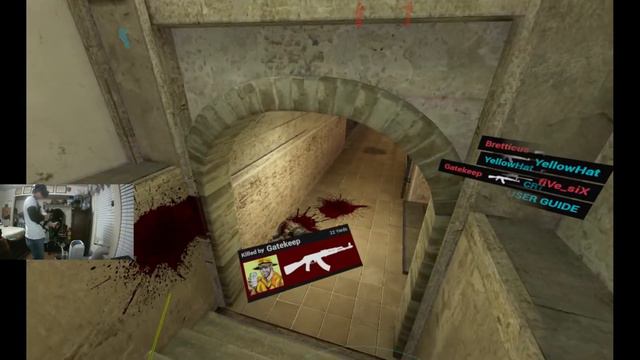 Counter-Strike Competitive in VR (Pavlov VR) Diffuse смотреть онлайн