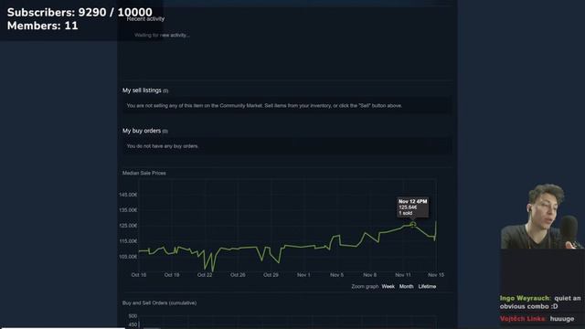 CSGO Skins Market Livestream - Trading and Chatting смотреть онлайн