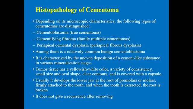 Tumors of Oral cavity organs and Jaw bones - Pathology Lecture смотреть онлайн