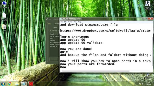 counter strike 1.6 Dedicated Server Part 3, how to open ports смотреть онлайн
