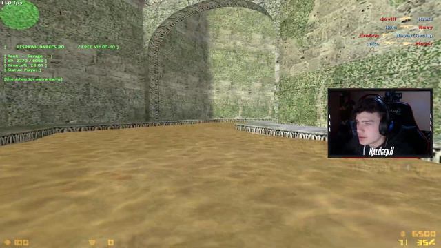 TOP CU PREMII PE UN SERVER BLANA DE CS 1.6 RESPAWN MODE! смотреть онлайн