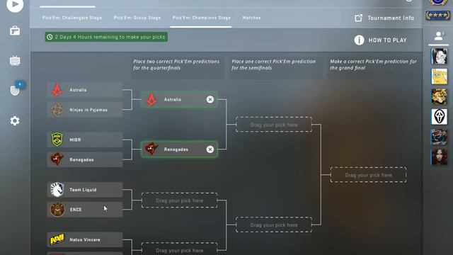 CSGO - IEM Katowice 2019 Champions Stage Predictions смотреть онлайн