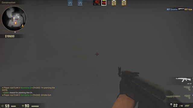 CS:Go | Are bots better than Silver? | Funny moments with bot смотреть онлайн