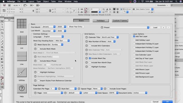 Tutorial | Easy Calendar Design with Calendar Wizard in Adobe Indesign For Designers смотреть онлайн