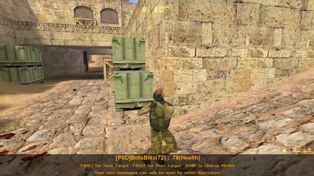 Counter Strike 1.0 Gameplay (De_dust 1) 15 round win смотреть онлайн
