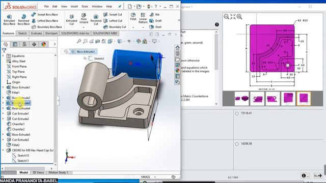 SOLIDWORKS TUTORIALS #9: CSWP - FULL SAMPLE EXAM смотреть онлайн