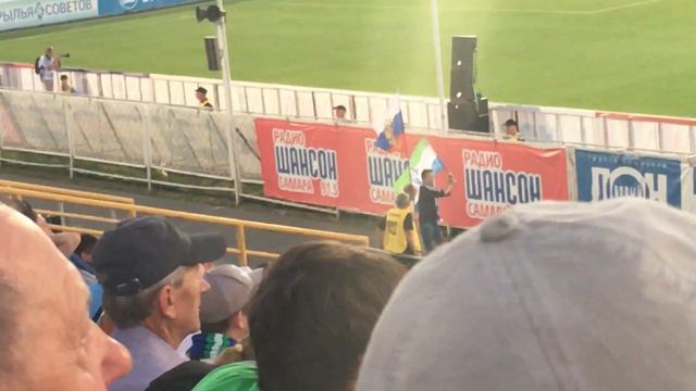 КС - Волгарь, бег фанатов смотреть онлайн