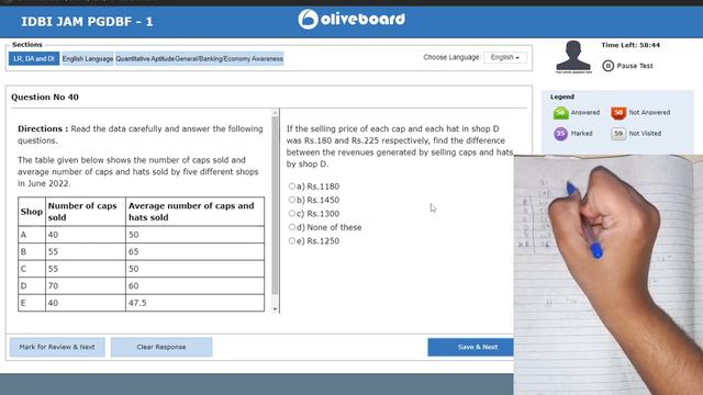 🎯Oliveboard IDBI PGDBF - 1 Live Mock Test | How to Attempt Mock | Just Do It | #idbibank смотреть онлайн