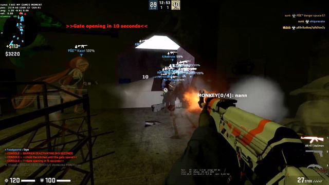 CS:GO ZOMBIE ESCAPE MOD MAP ze_gameshow_v1_2_csgo1 смотреть онлайн