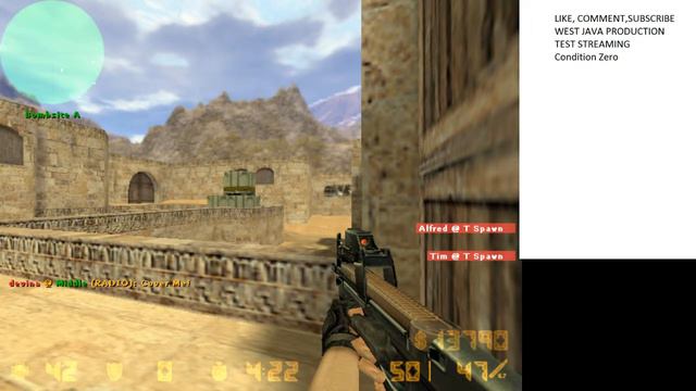 Test Live Stream - Counter Strike Condition Zero смотреть онлайн