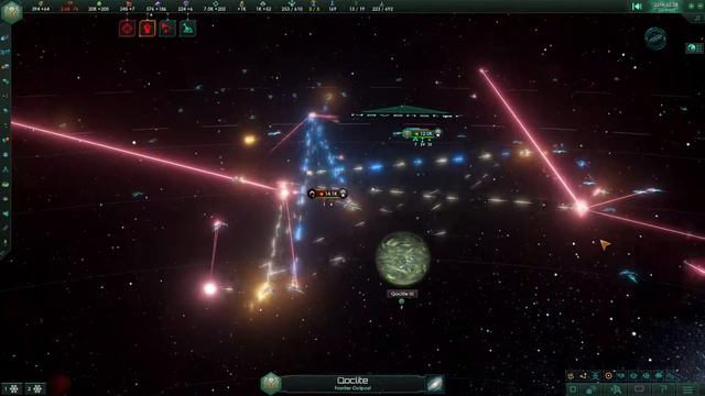 Quick space battle with the Vazuran Menace - Stellaris смотреть онлайн