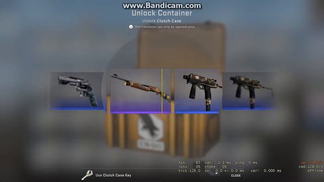 CS:GO Opening 50 Clutch Case смотреть онлайн
