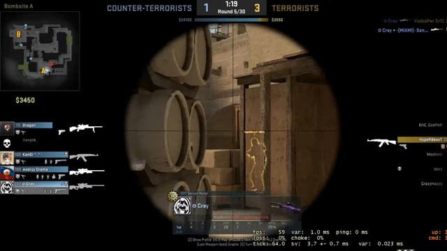 CS:GO AWP 3k Mirage - Play around the box! смотреть онлайн