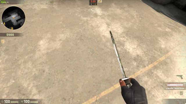 Bayonet Boreal Forest | Field Tested | CS:GO | Knife Showcase