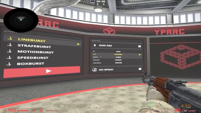 CUATRO MAPAS PARA PRACTICAR AIM EN CSGO смотреть онлайн