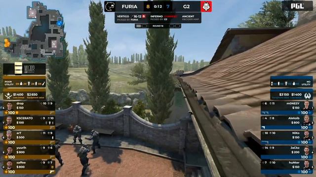 Мажор 2022 | G2 Esports vs FURIA Esports | CS:GO | Этап легенды | Карта 2 смотреть онлайн