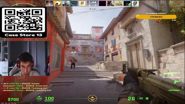 РАЗВАЛИВАЕМ СЕРВЕР CS-GO 2 !! КАЛИБРУЕМСЯ !! #csgo2 #global #subscribe   #counterstrike2  #gaming