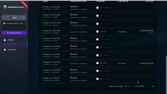 Sarabi Portfolio Tracker смотреть онлайн