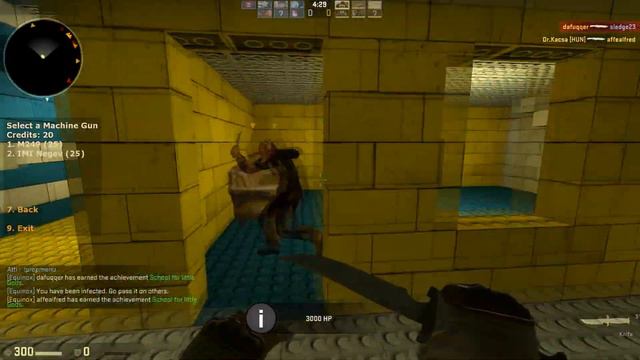 Zombie Mod (Counter Strike: GO) with Sledge Ep.6: Long Ranged Knife смотреть онлайн
