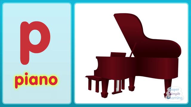 The P Song (Lowercase) _ Super Simple ABCs смотреть онлайн