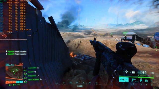 Battlefield 2042 Season 2 Stranded Map | RTX 3060 1080p, 1440p, 4K DLSS 2.2 Quality | i7 10700F смотреть онлайн