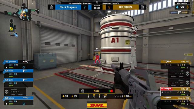 CS FEMININO - BLACKDRAGONS VS BIG - NUKE (MD1)(EN) - ESL IMPACT 2022 SEASON 1 - FINALS смотреть онлайн