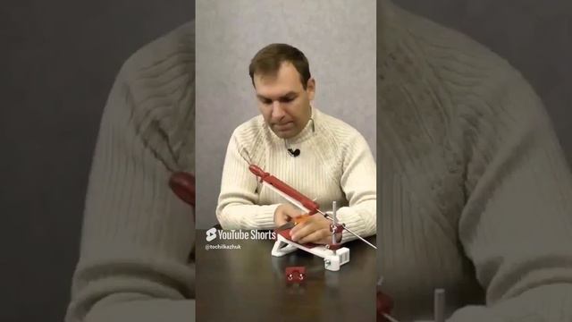 Как заточить нож с коротким клинком? смотреть онлайн