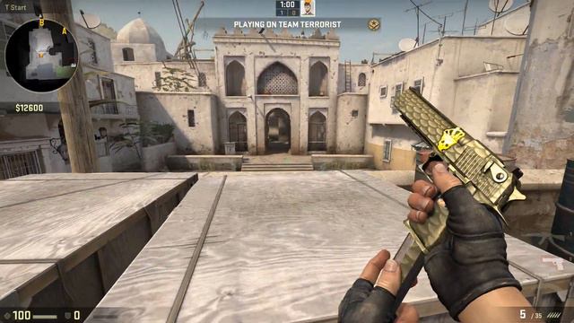 AK Case Hardened FN (4x Crown Foil) смотреть онлайн