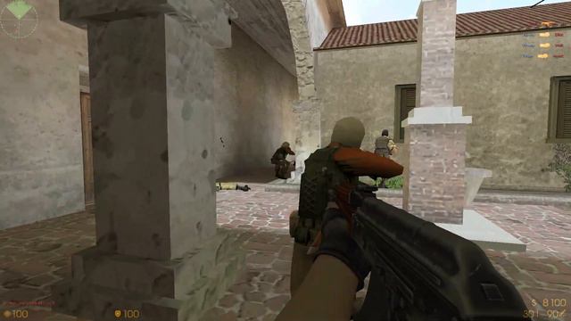 Counter Strike 1.6 [PC] (CS 1.7 Edition) Offline Gameplay 87 (GO: Inferno) смотреть онлайн