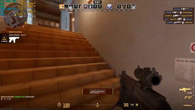 XEON E5 2697 V3 + GTX 1060 3G Rodando CS2  Em 2023