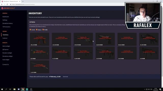 Jak Zrobić Donate (Alerty) Skinami z CS:GO, Dota 2, PUBG смотреть онлайн